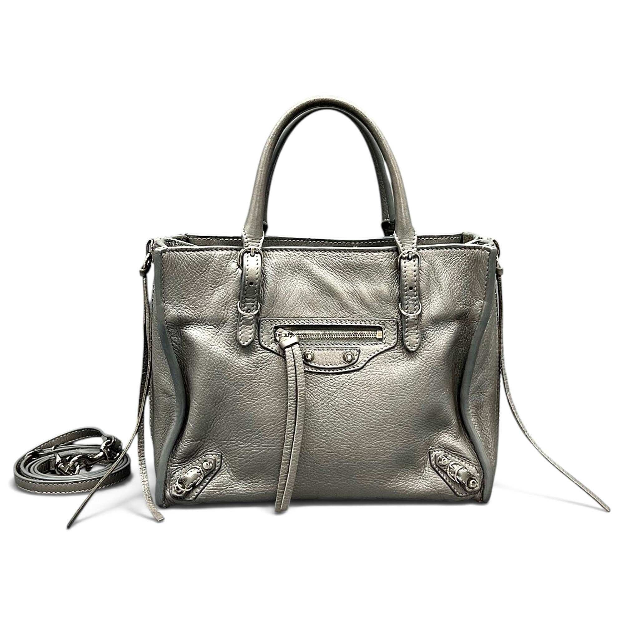 Balenciaga Papier leather handbag
