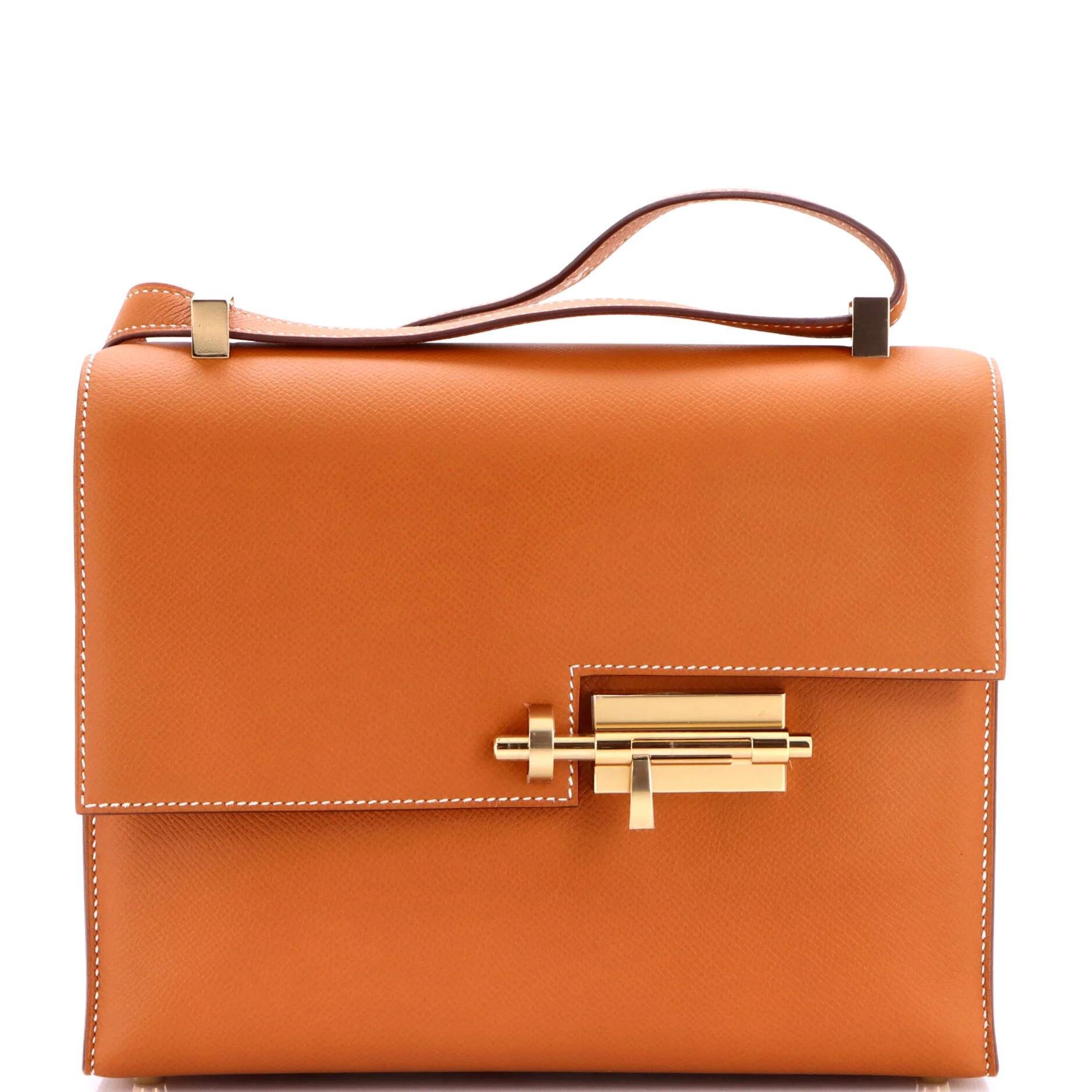 Hermes Verrou 21 Strap Handbag Epsom Leather 2018