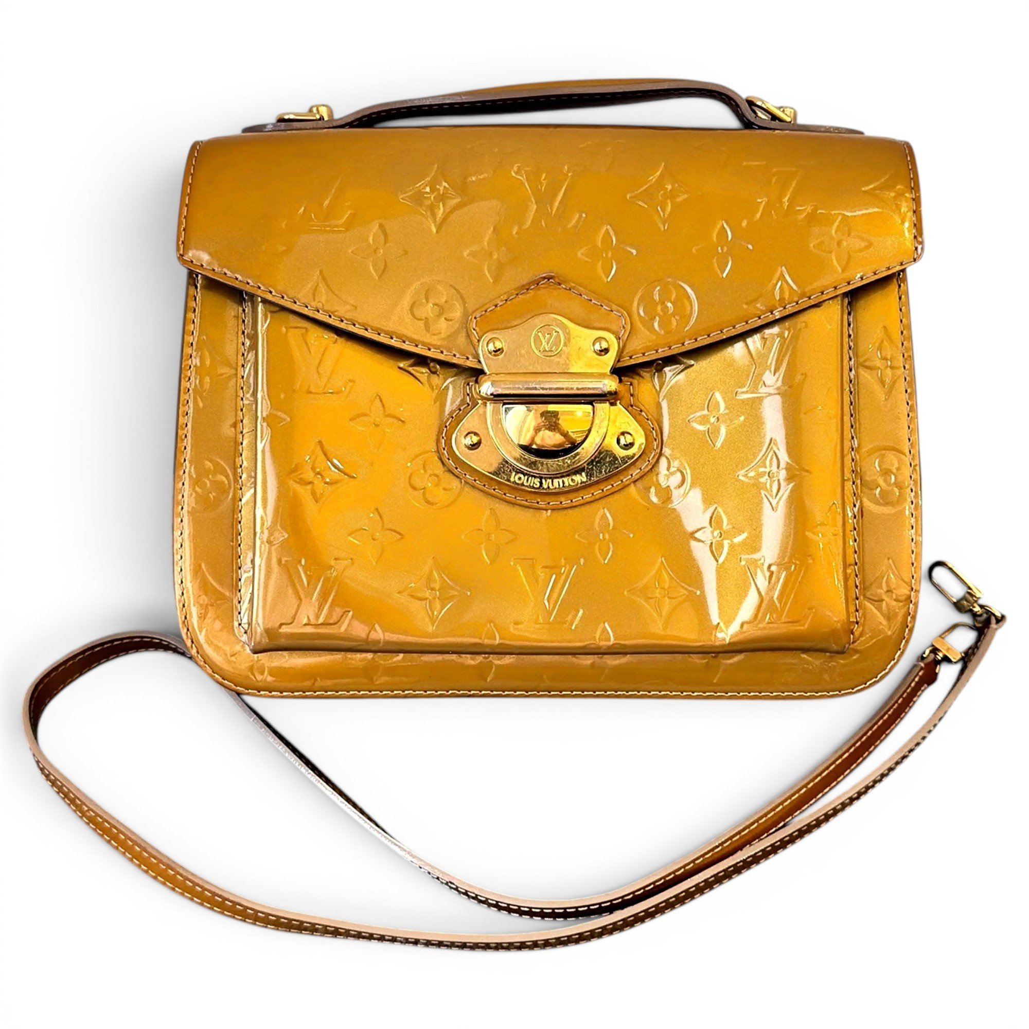 Mirada patent leather crossbody bag