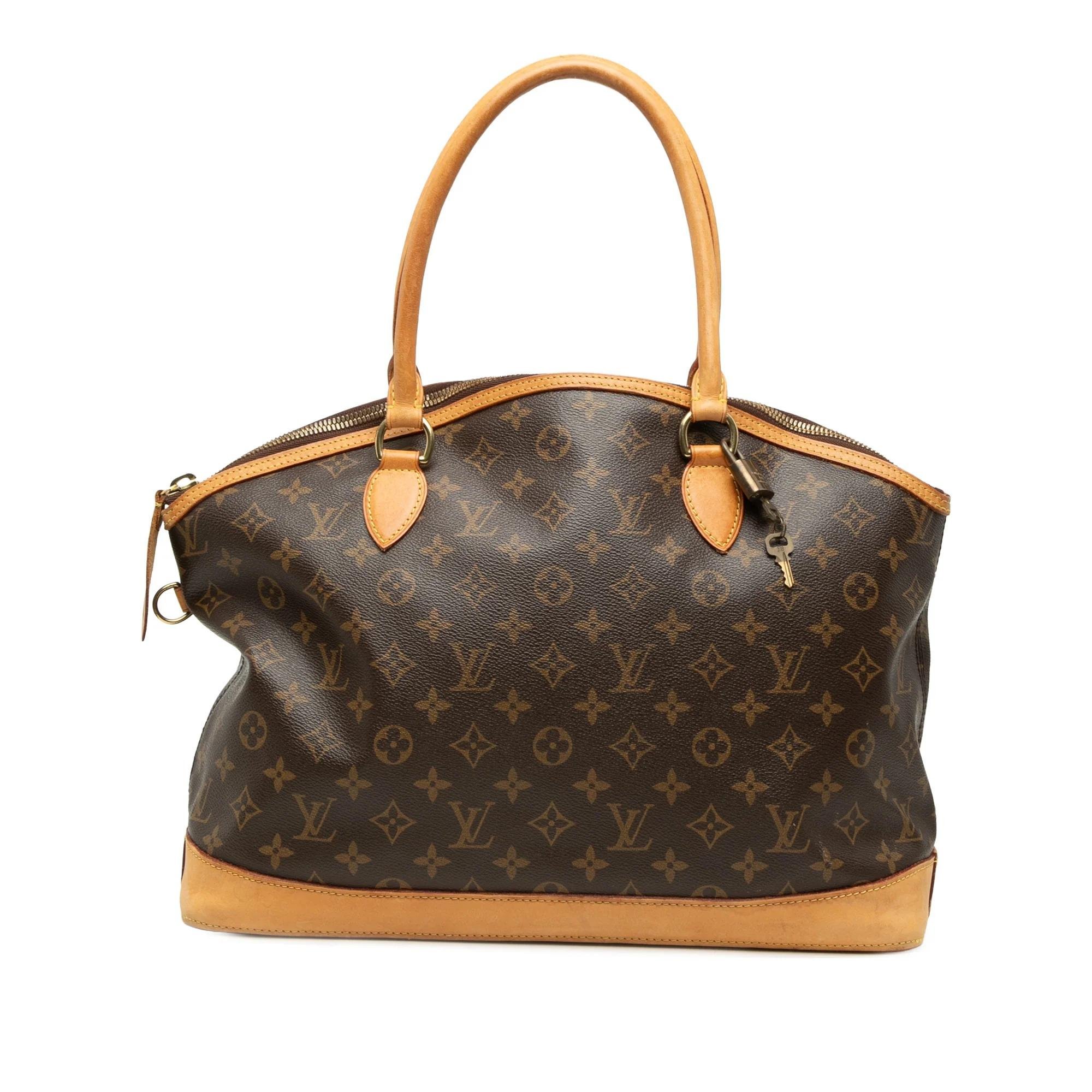 Lockit leather handbag