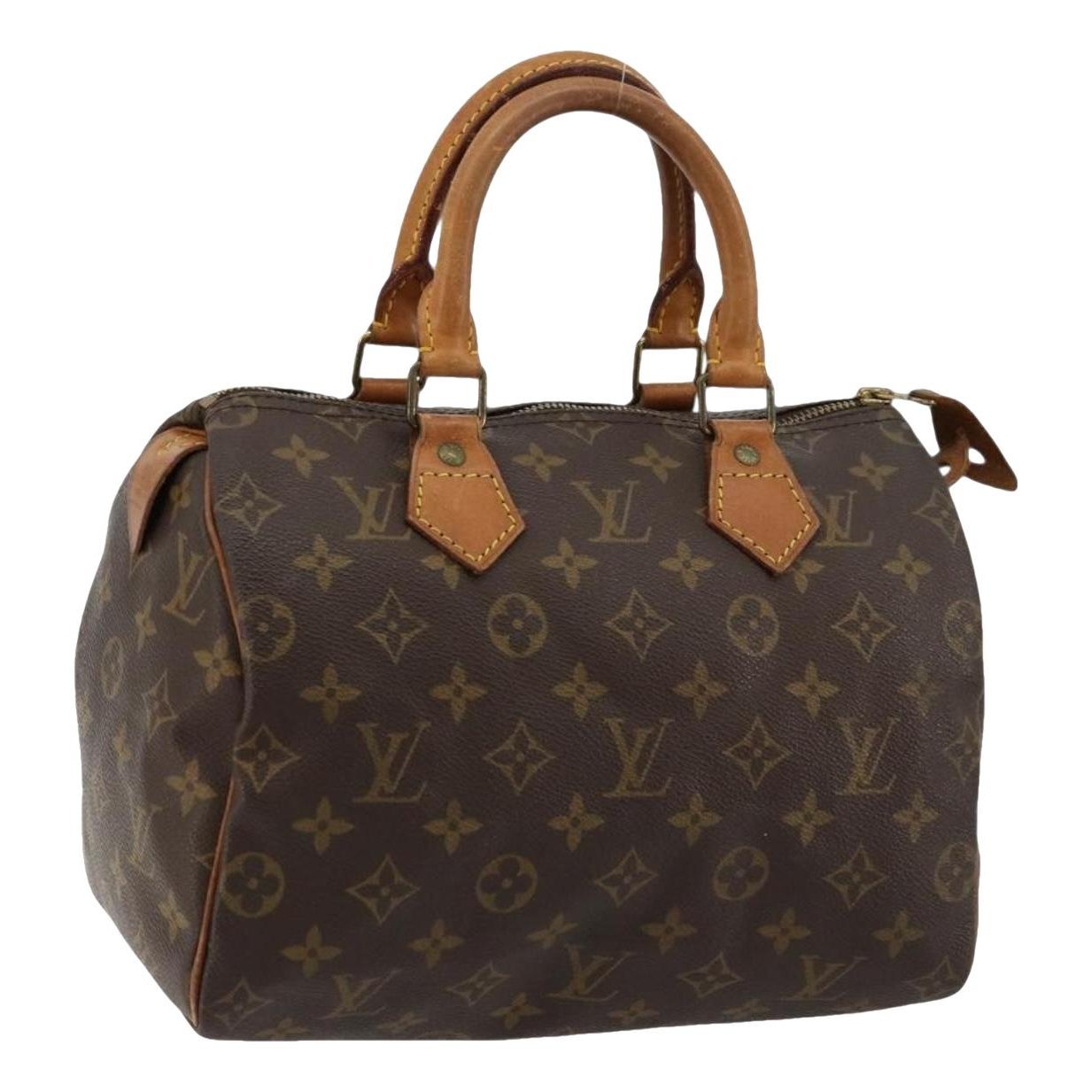 Speedy leather bowling bag