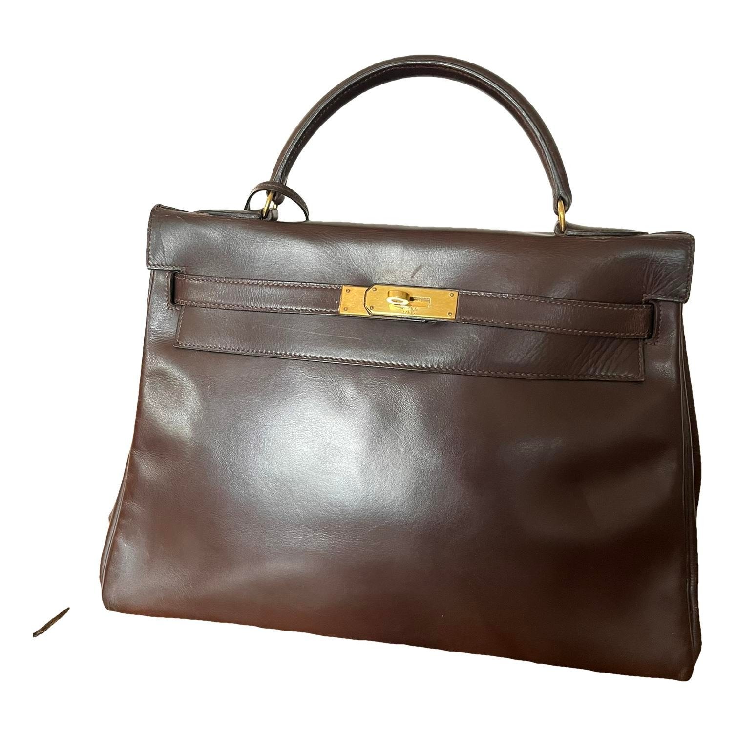 Hermes Kelly 32 Handbag Natural 1966