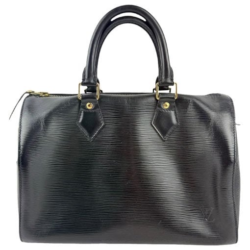 Speedy leather handbag