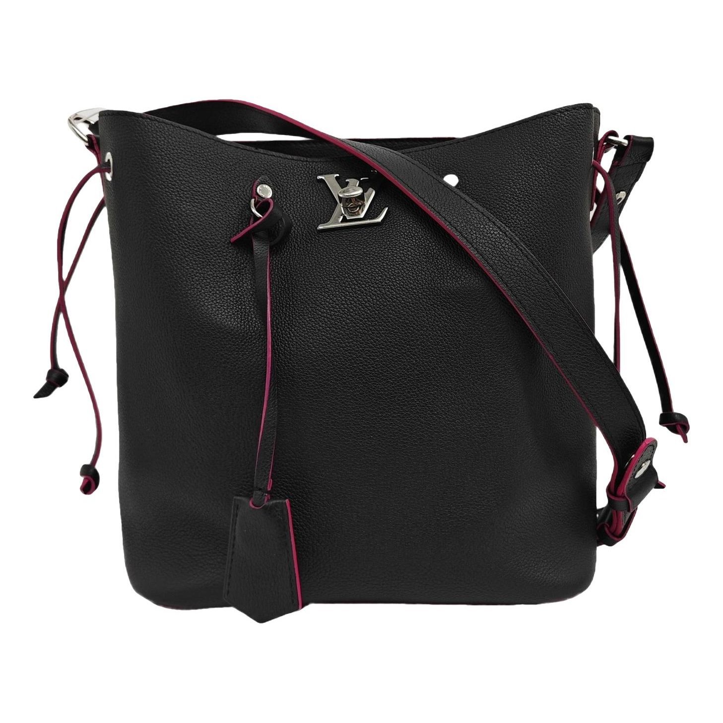 Lockme leather handbag