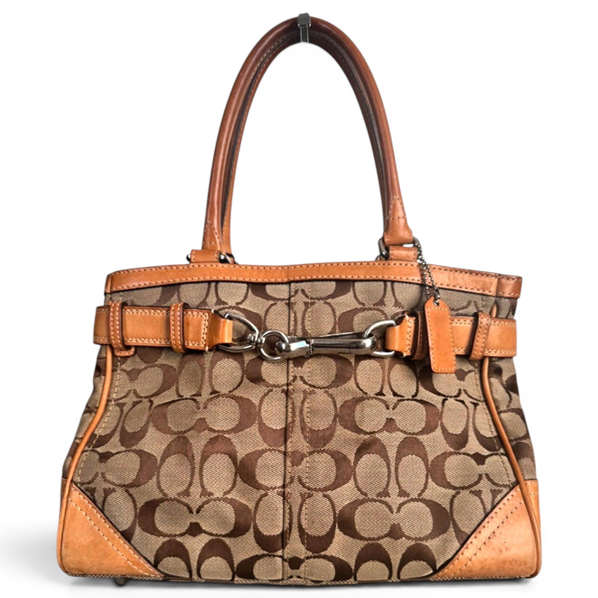 Leather handbag