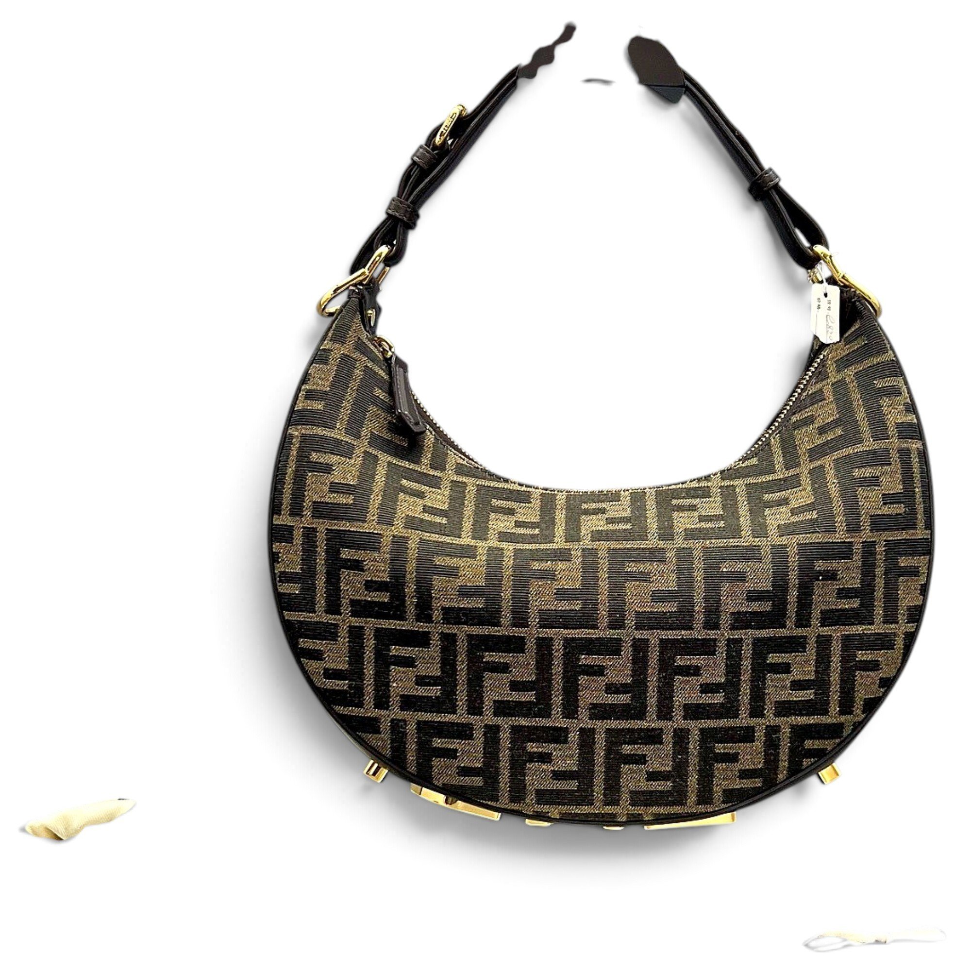 Fendigraphy cloth handbag