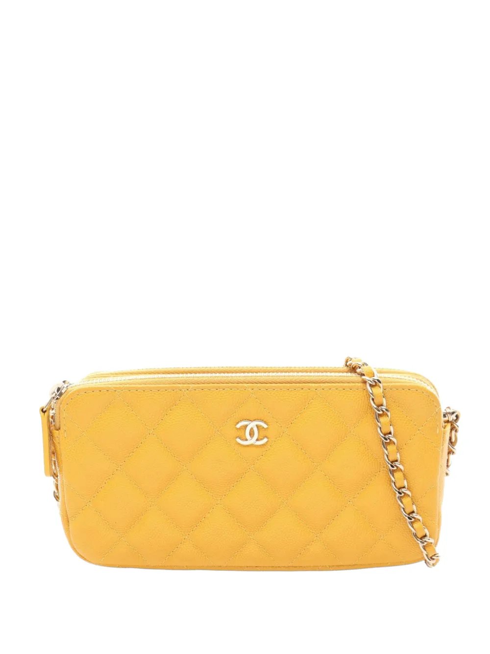 small Matelassé caviar quilted cross body bag