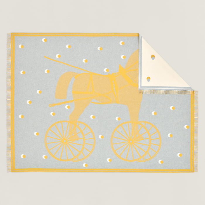 Galet Cheval Cabriolet Blanket
