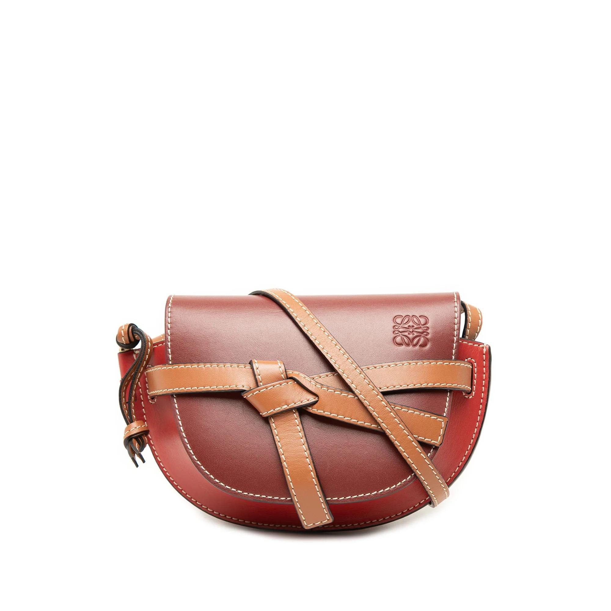 Gate leather crossbody bag