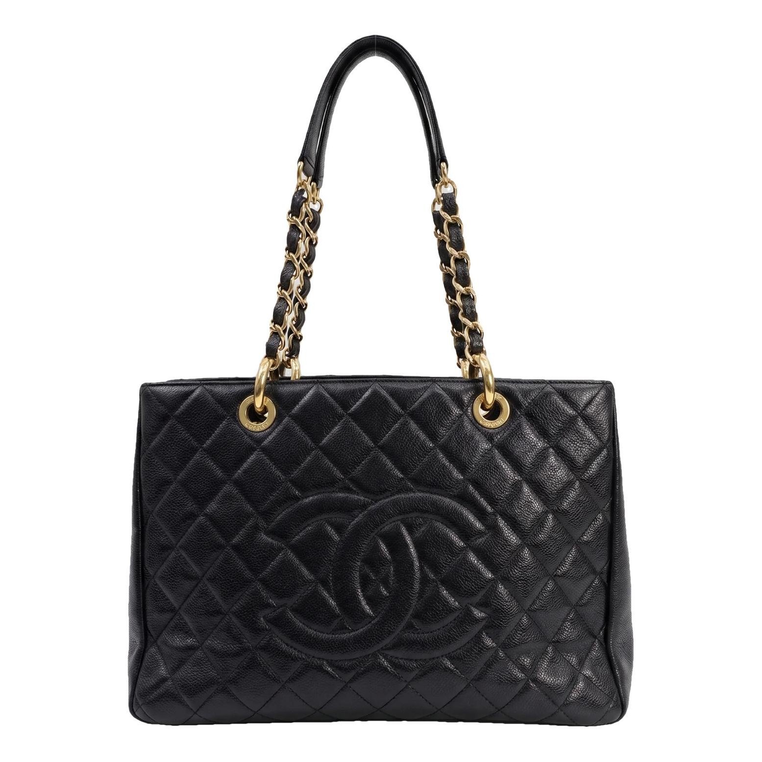 Grand shopping leather tote