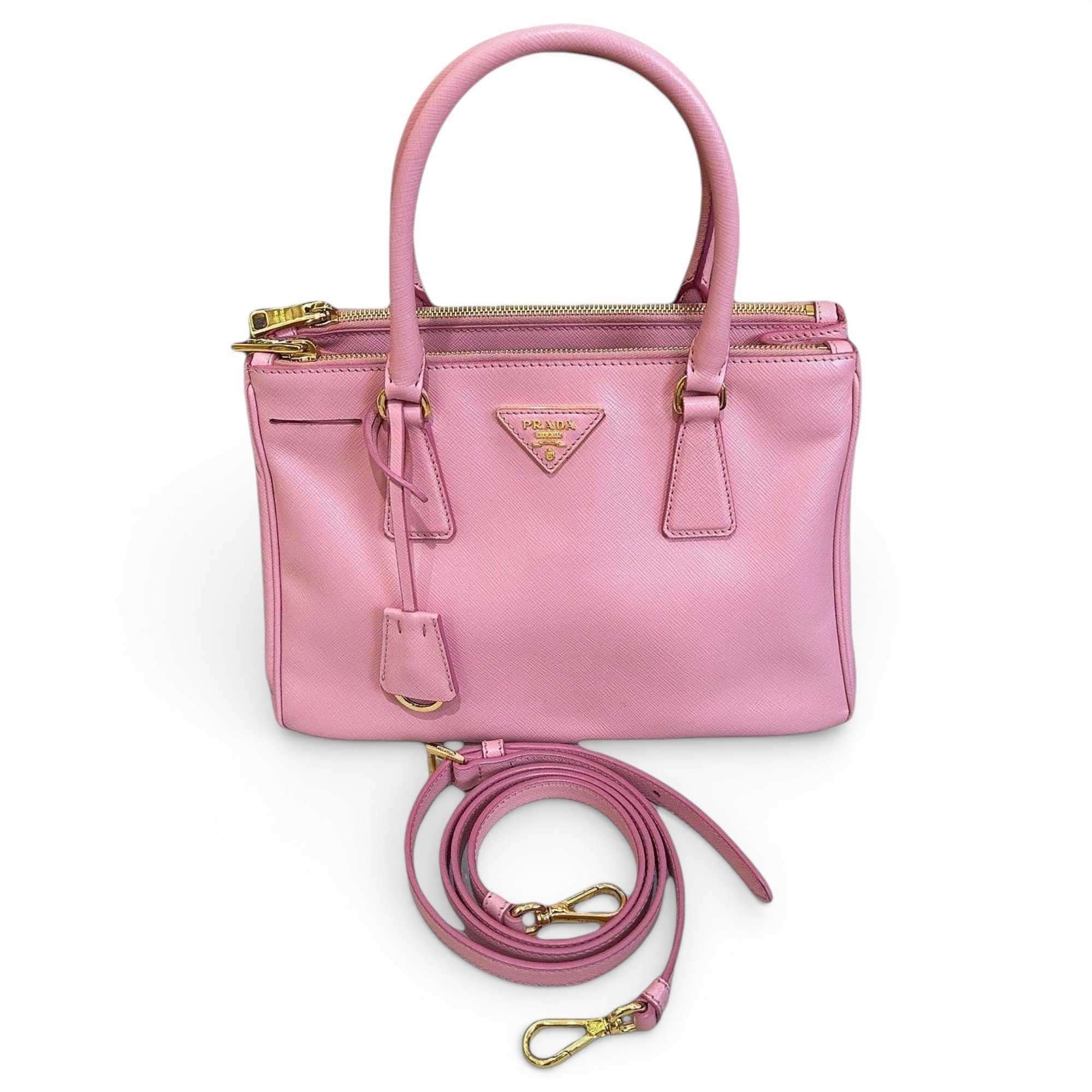 Galleria leather handbag