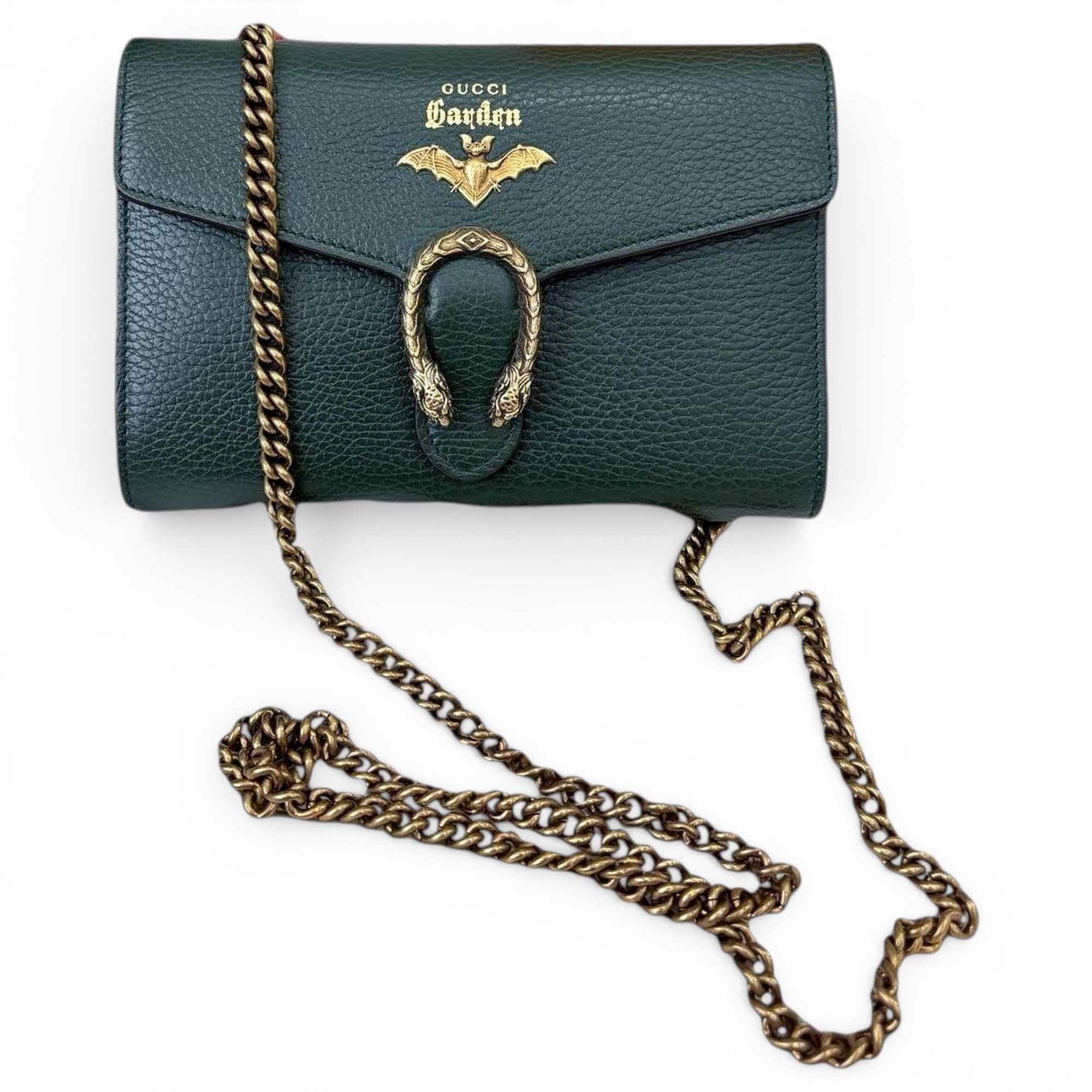 Dionysus Chain Wallet leather crossbody bag