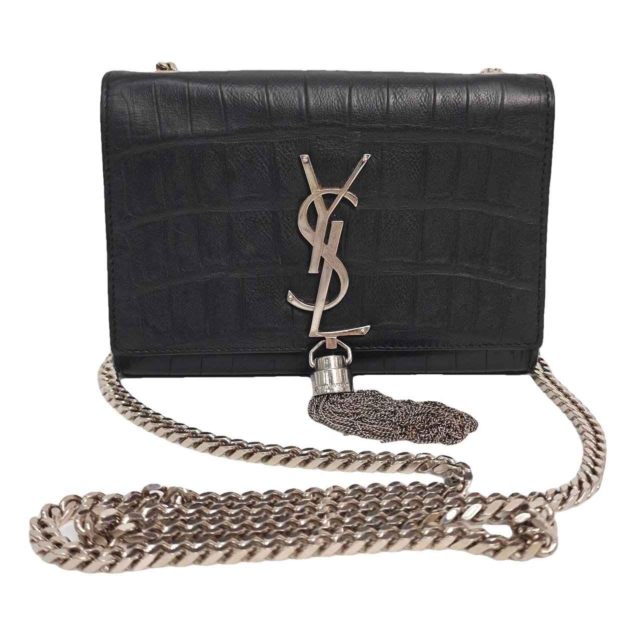 Pompom Kate leather crossbody bag