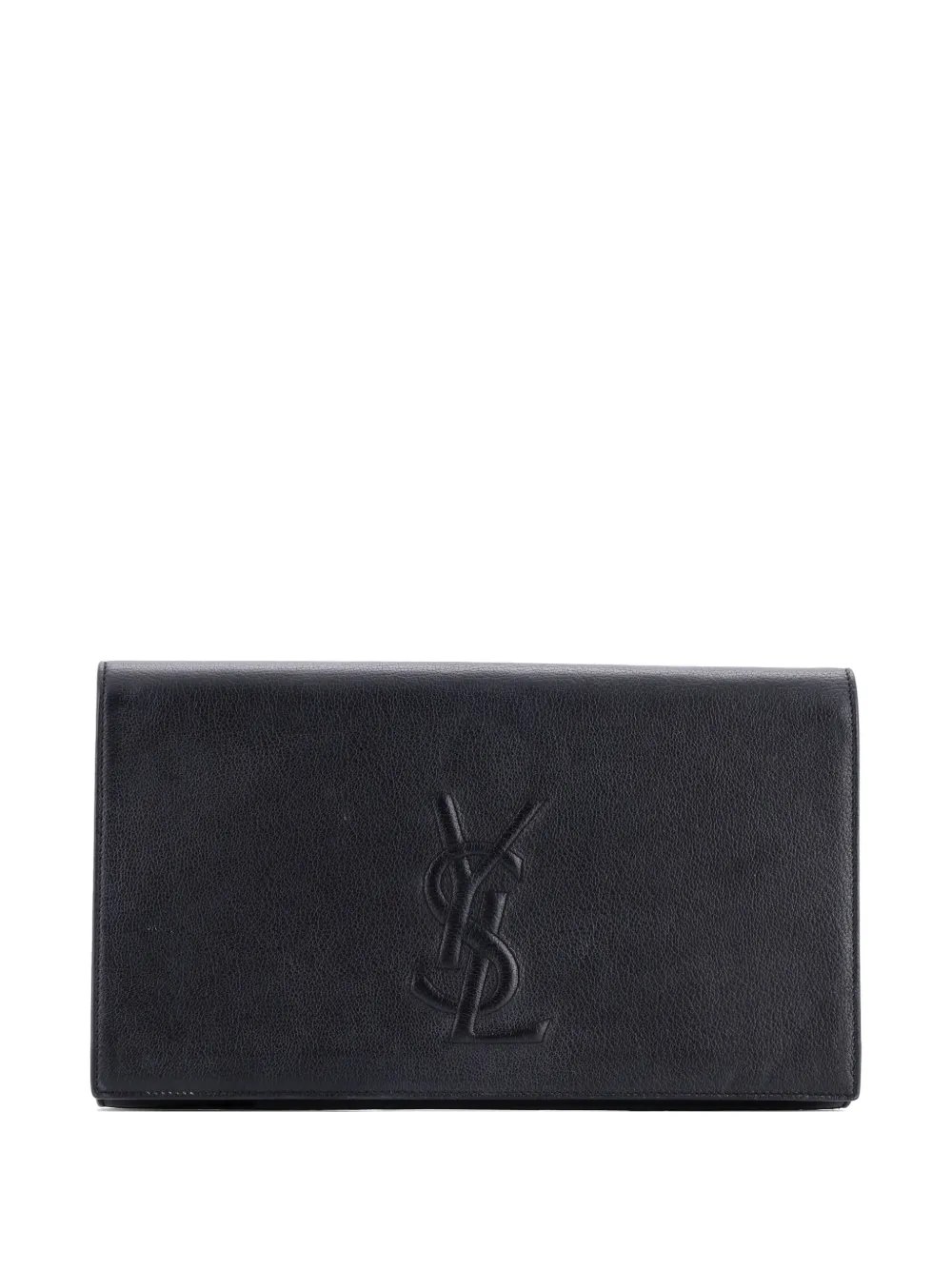 Belle de Jour Leather Large clutch bag
