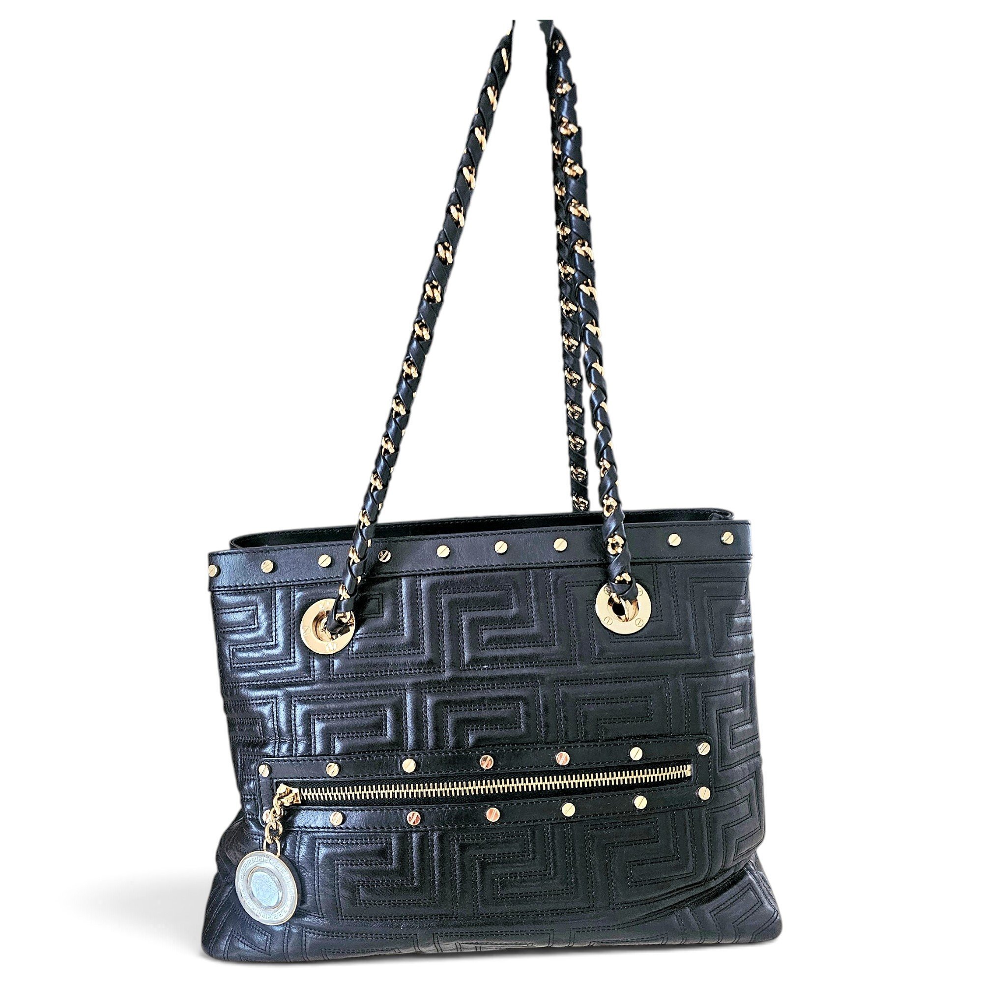 Leather handbag