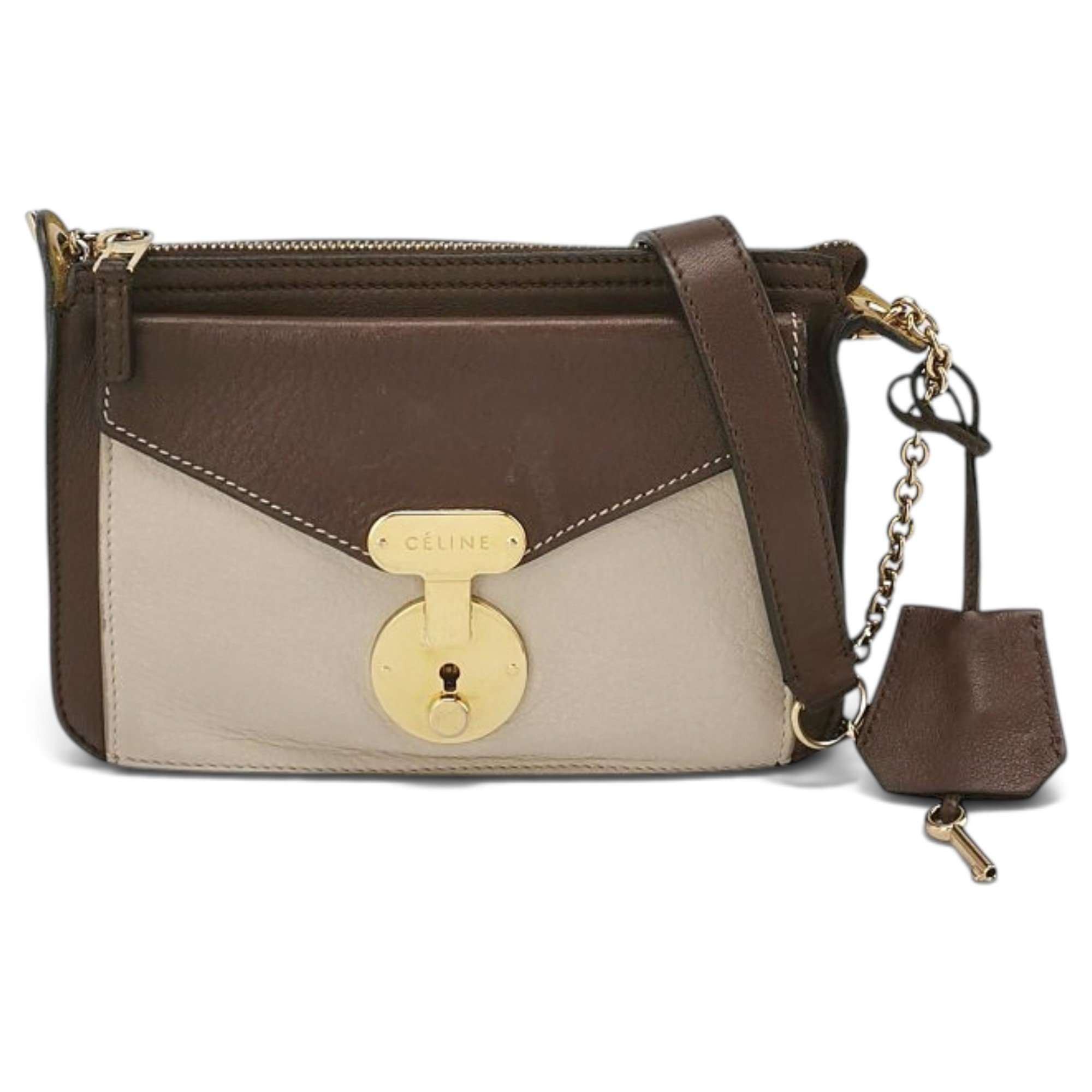 Leather crossbody bag