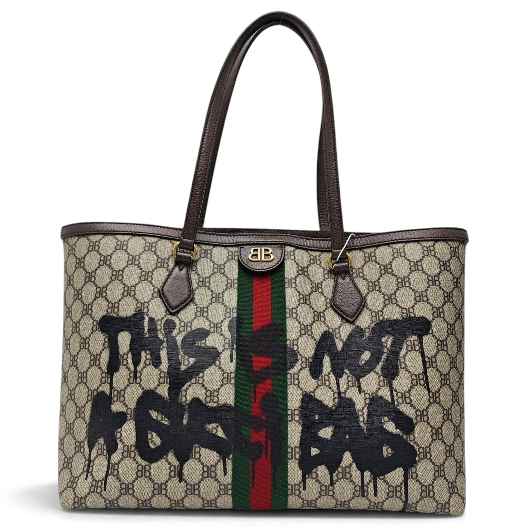 Leather handbag