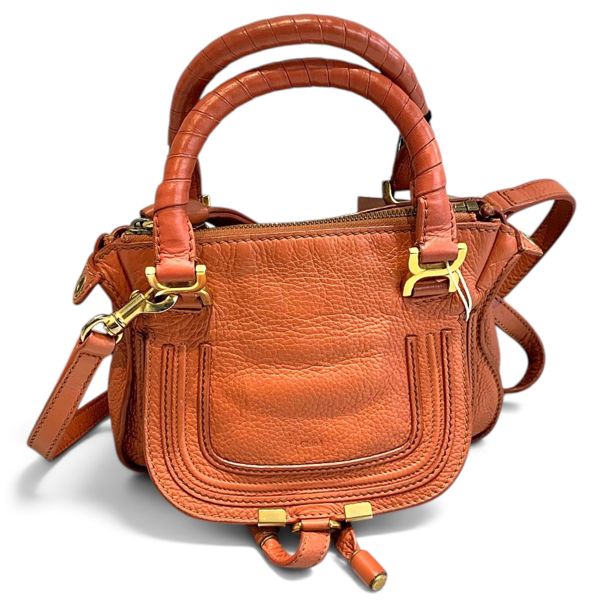 Marcie leather handbag