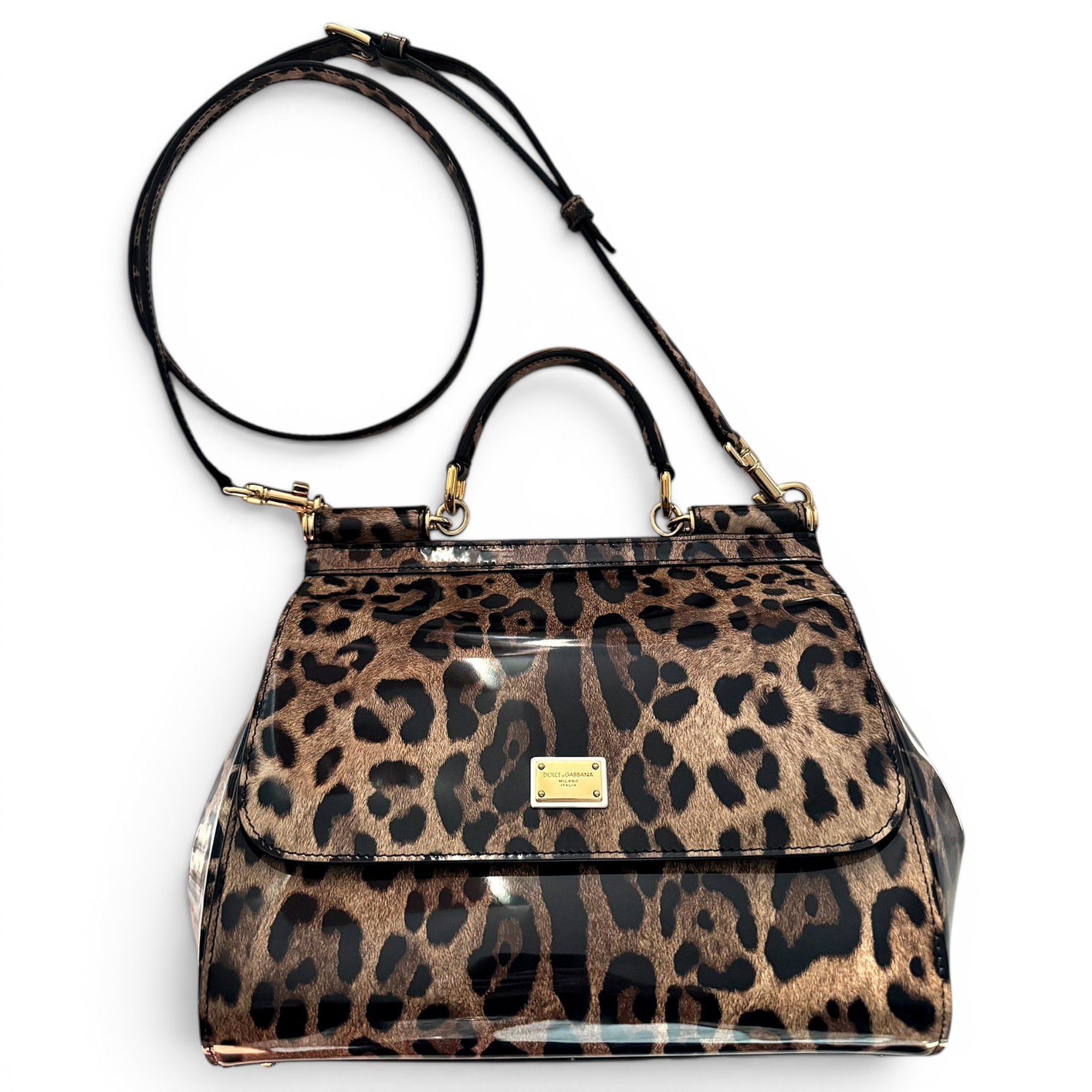 Sicily patent leather handbag