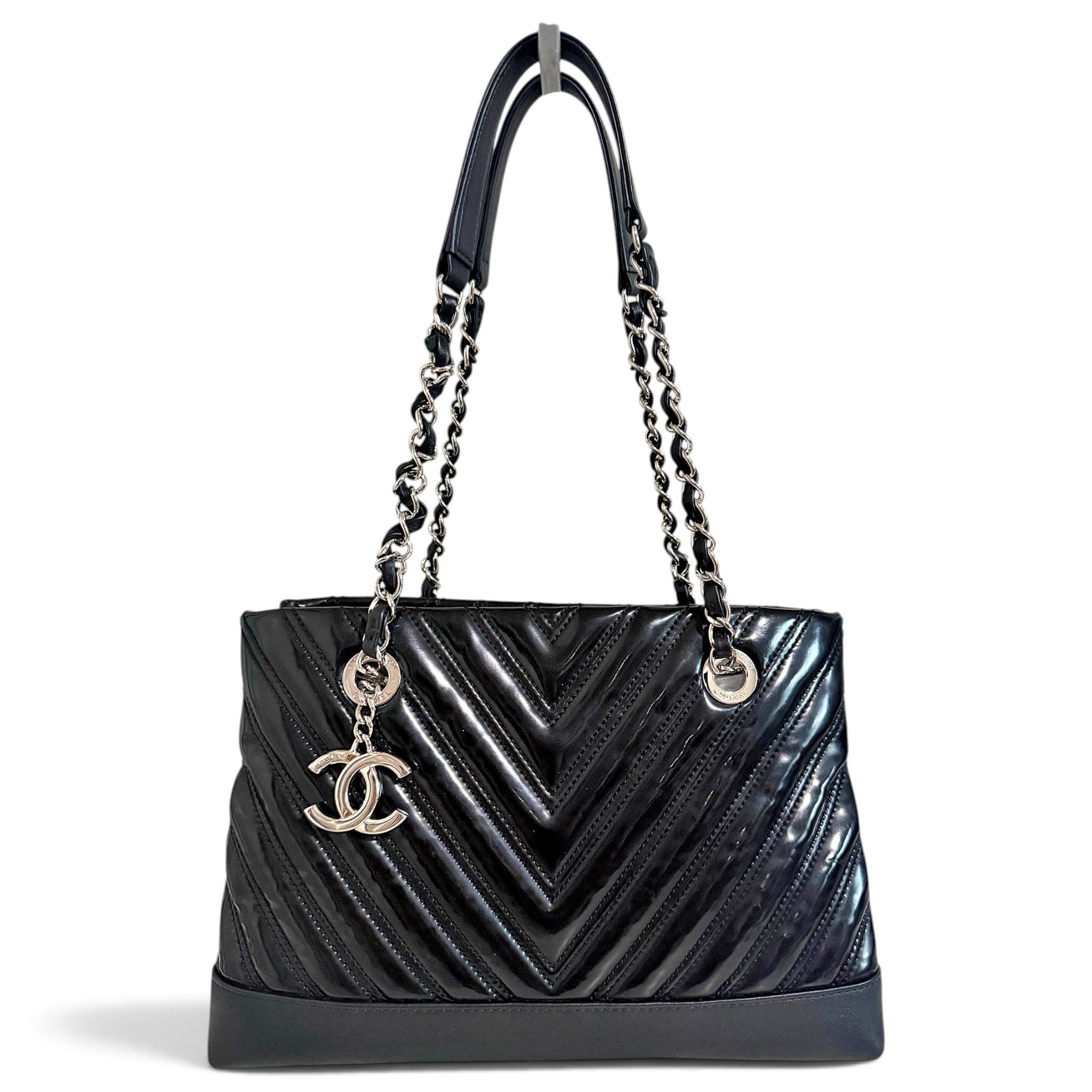 Leather tote
