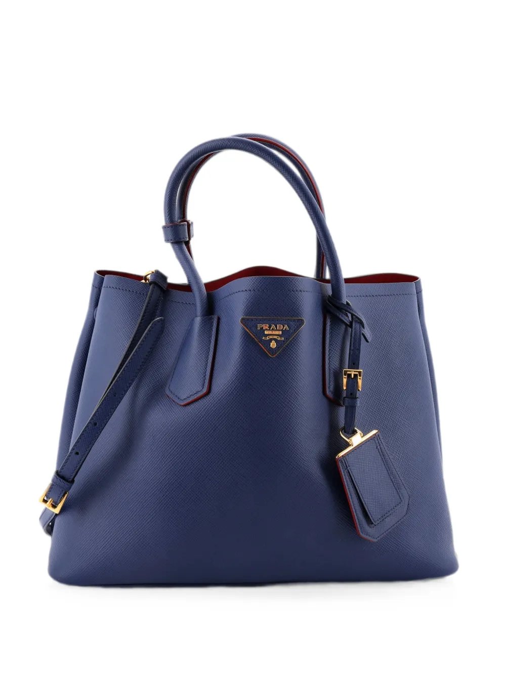 Cuir Double Saffiano Leather Medium tote bag