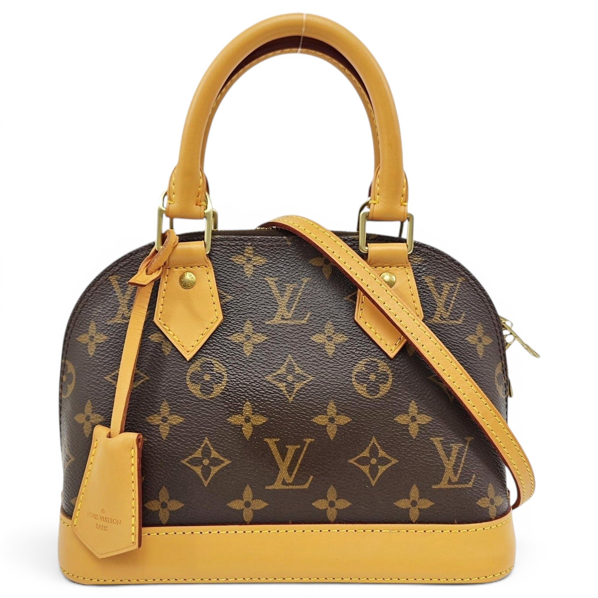 Alma leather handbag