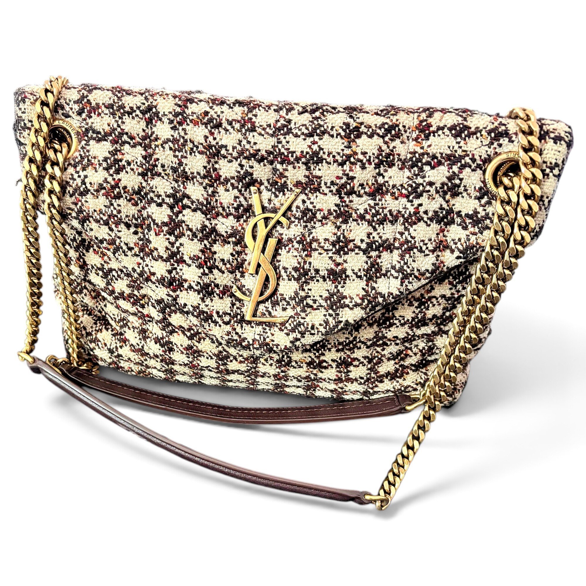 Loulou tweed handbag