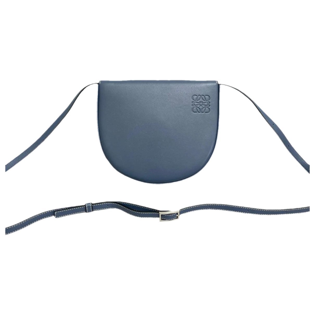 Heel leather crossbody bag