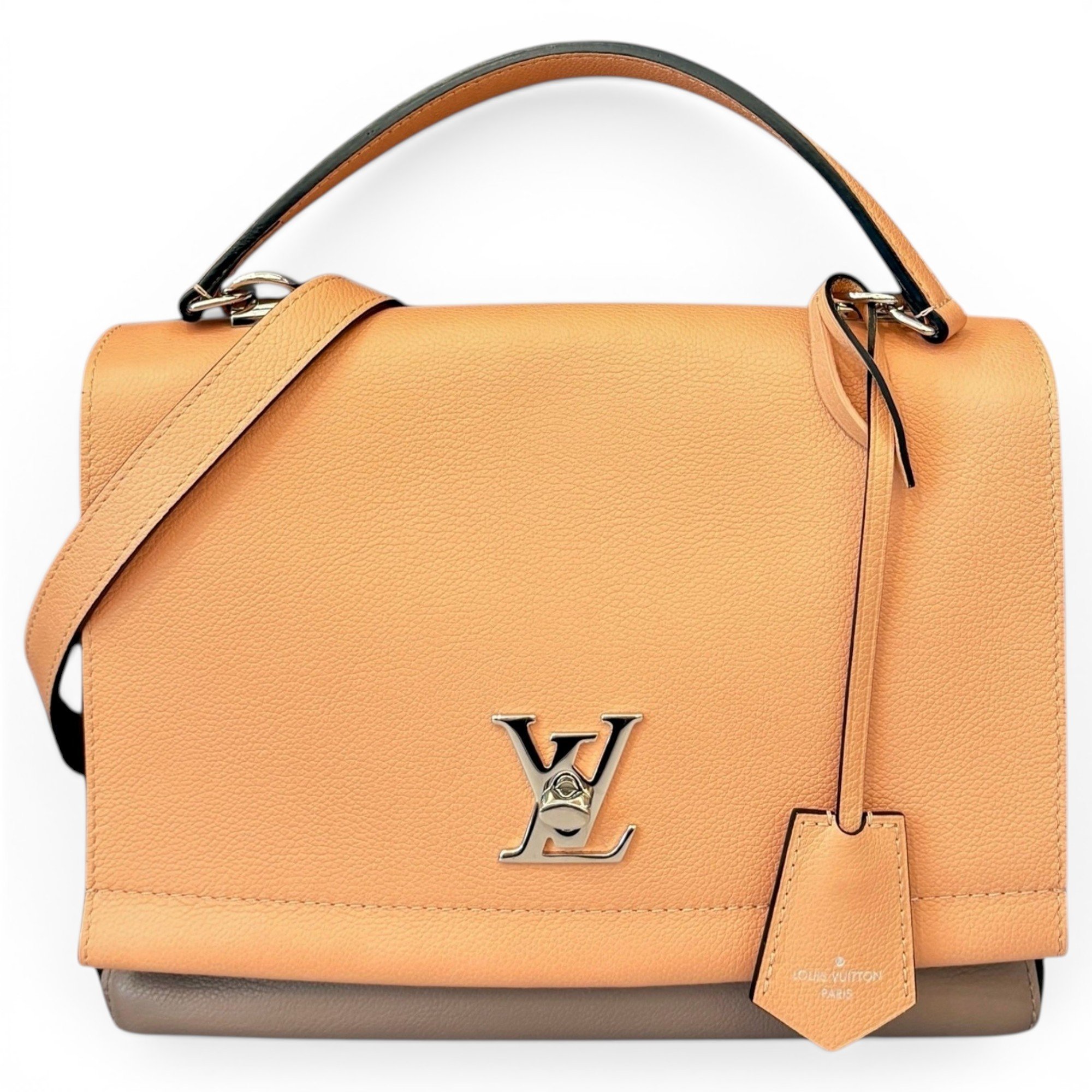 Lockme pony-style calfskin handbag