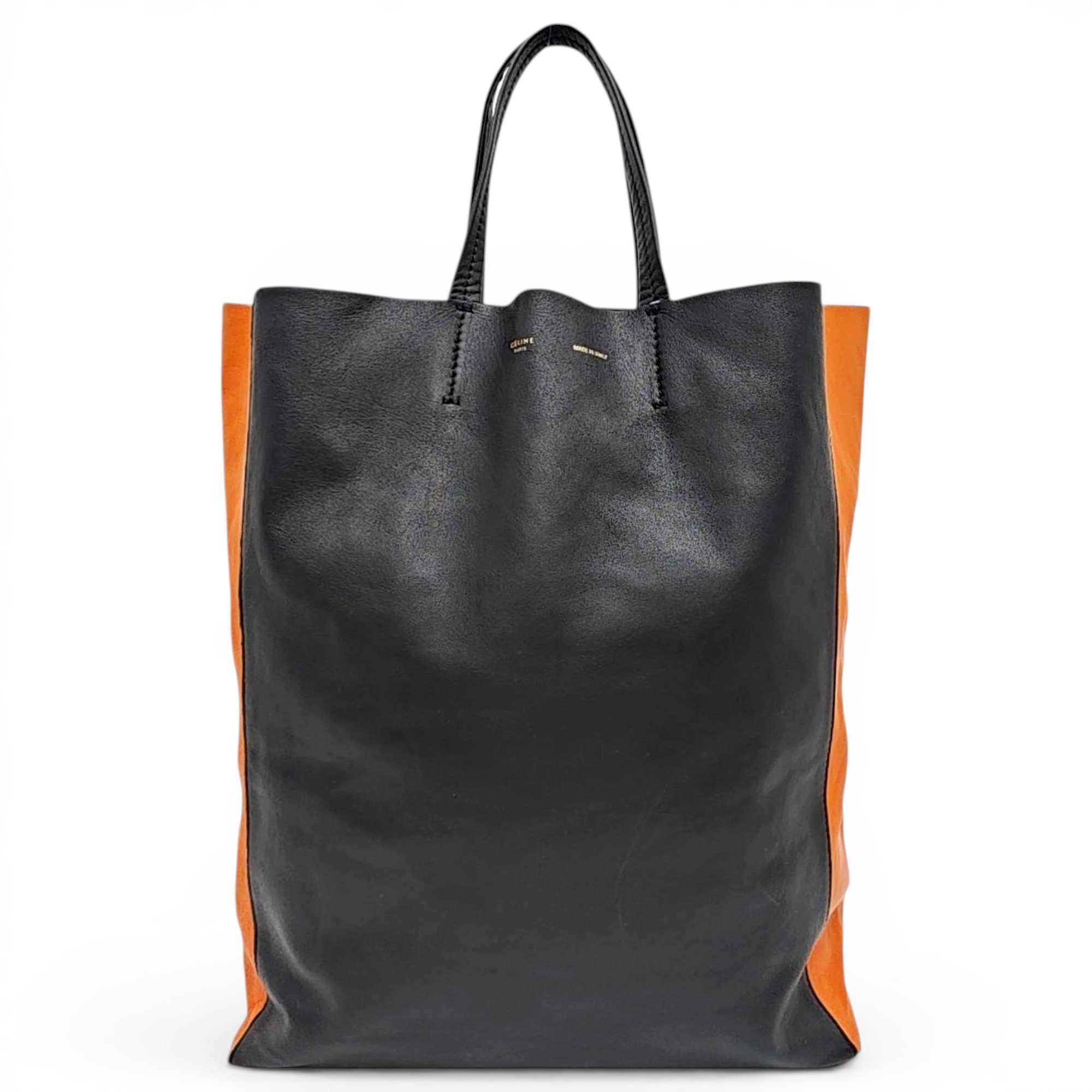 Leather tote