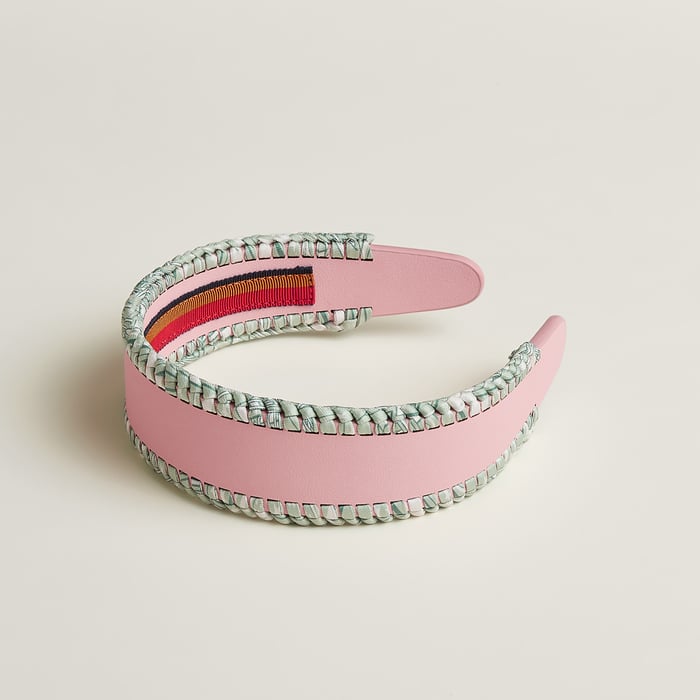 "Sangles En Zigzag Bandana" Grace Silk Headband