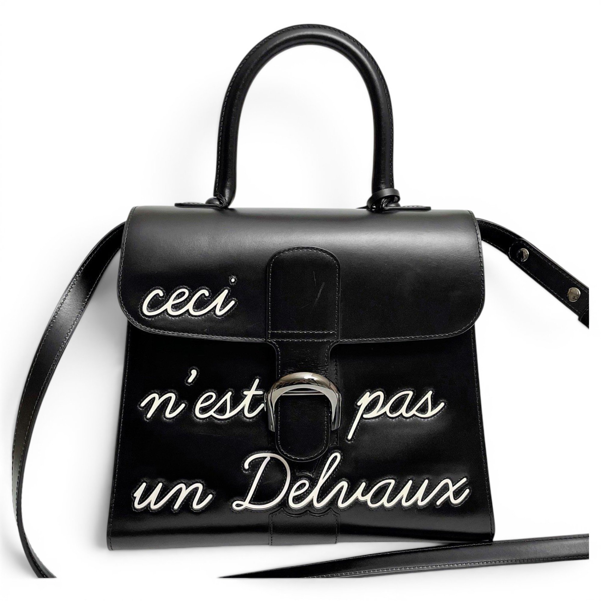 Brillant leather handbag