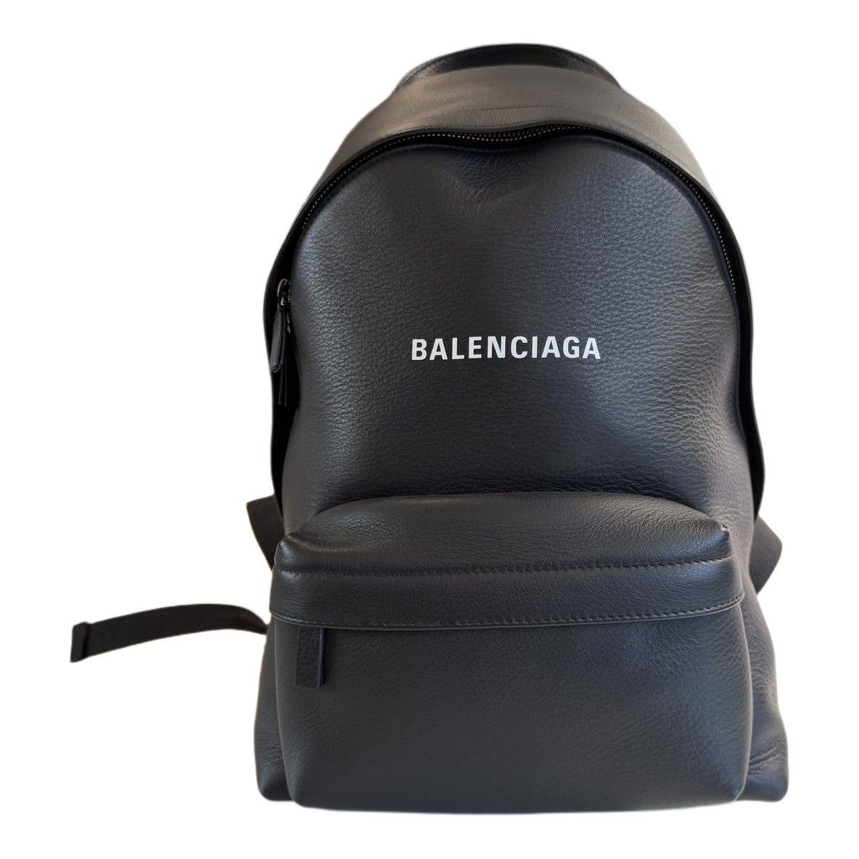 Leather backpack