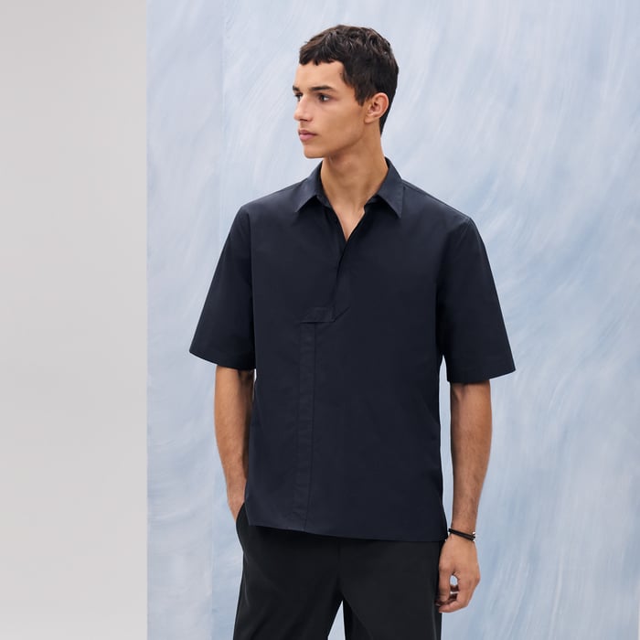 "Pique plie" polo shirt