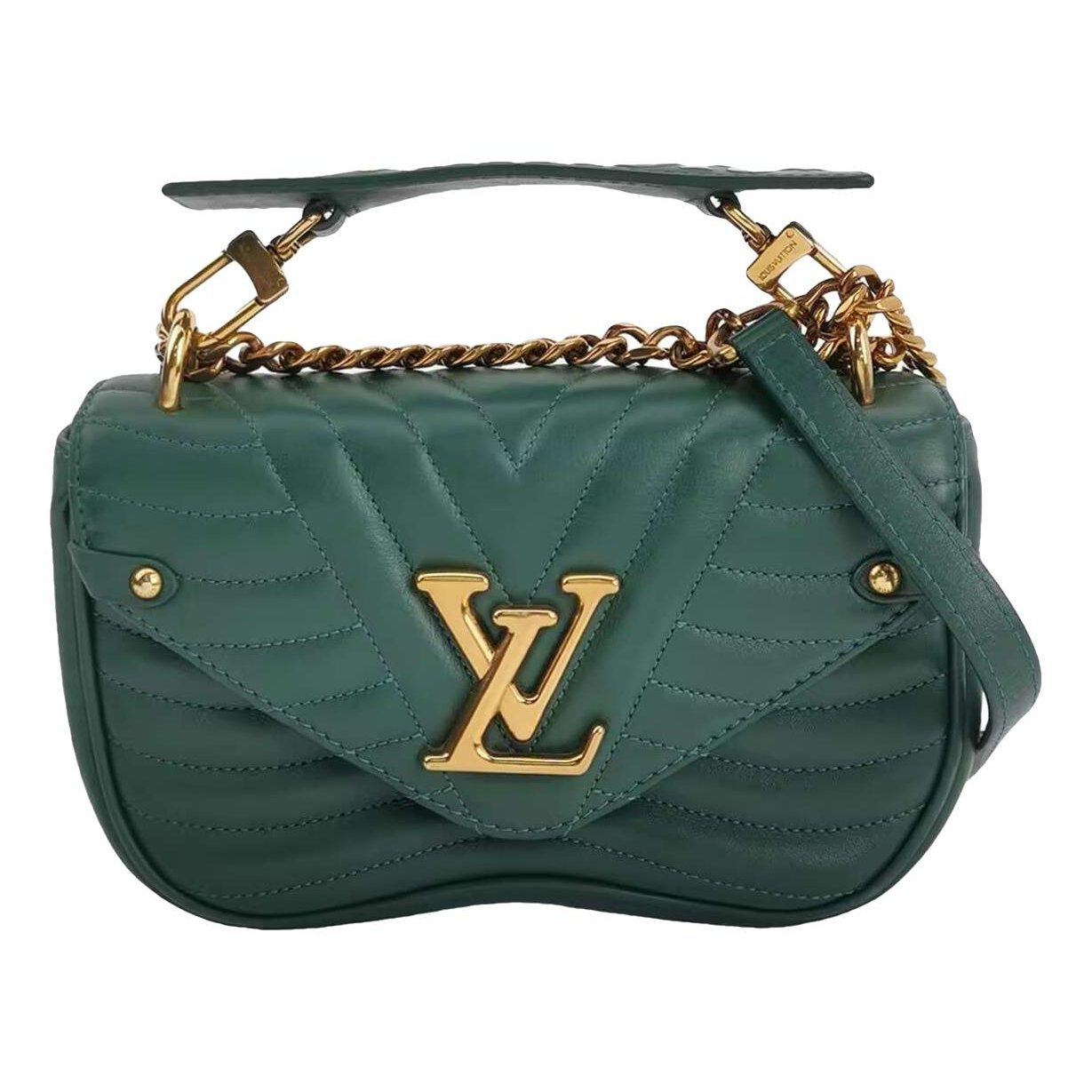 New Wave leather handbag