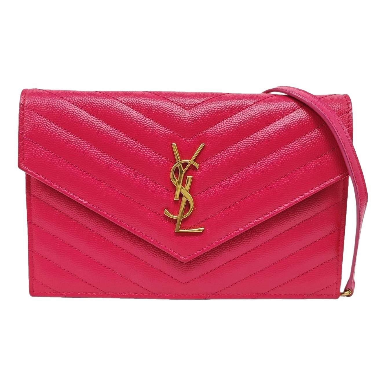 Baby monogramme leather handbag