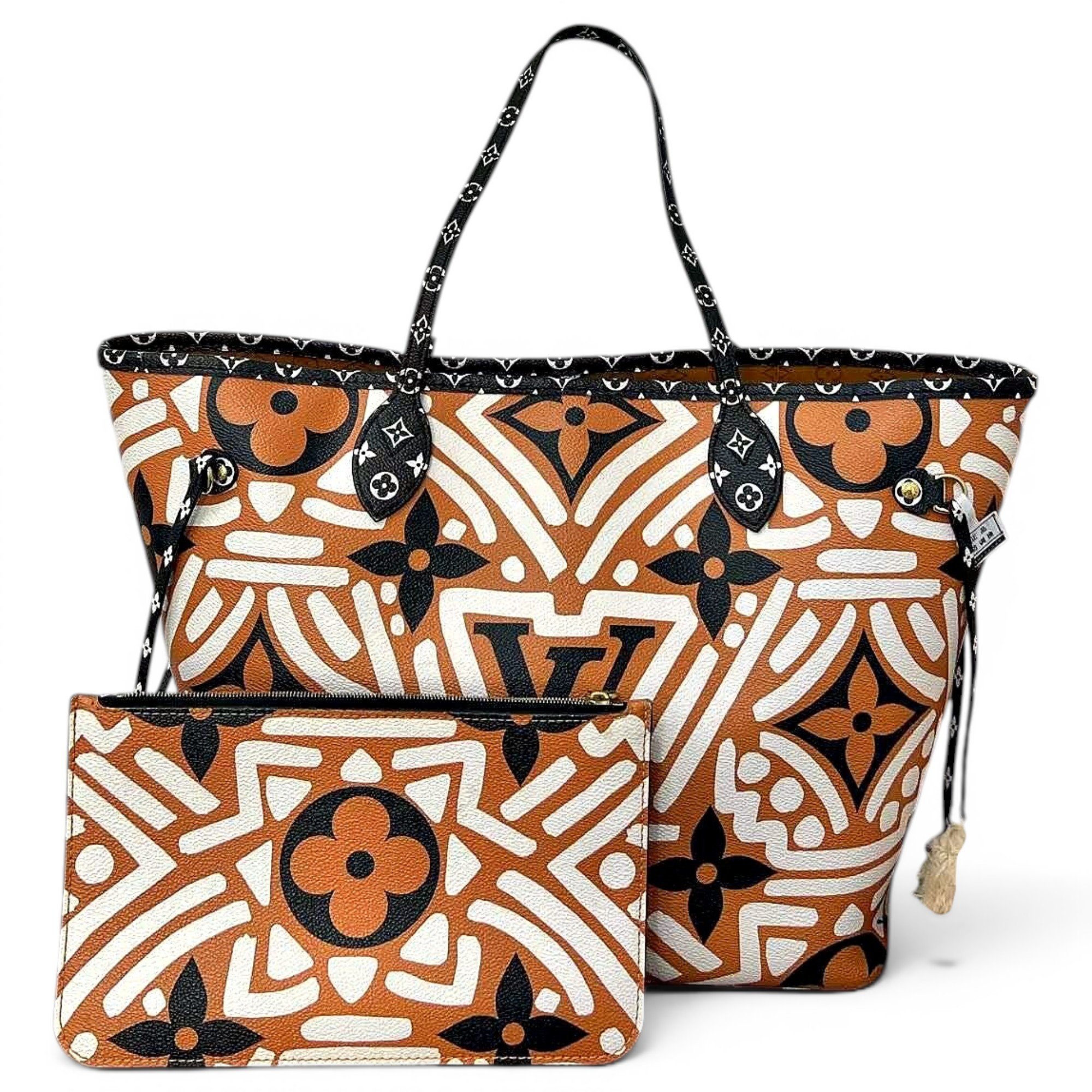 Neverfull leather handbag
