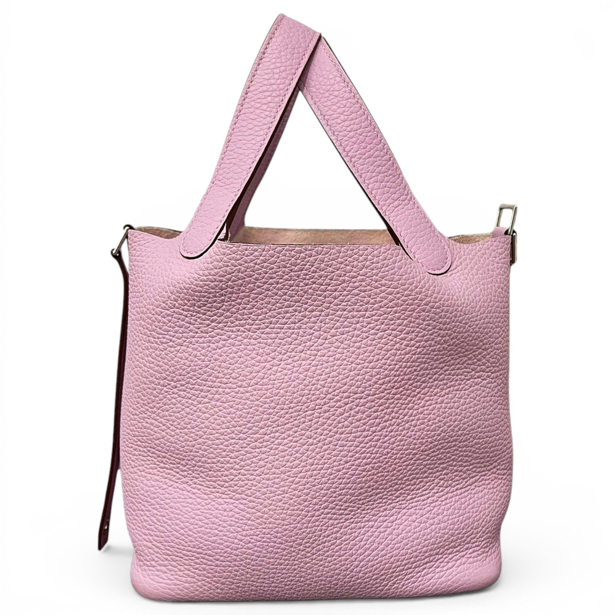 Picotin leather handbag