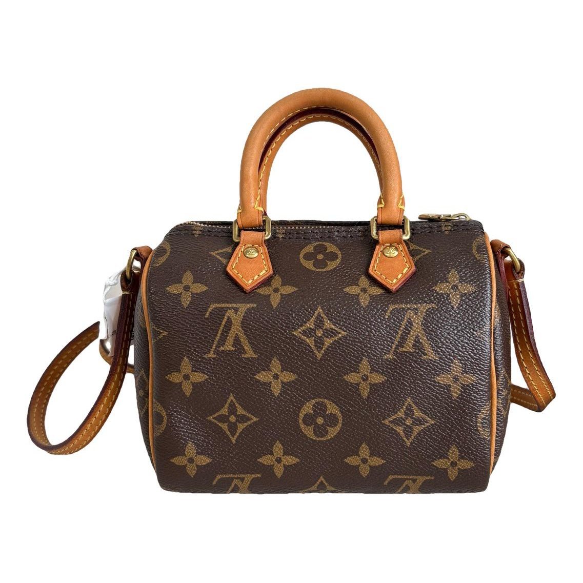 Nano Speedy / Mini HL leather handbag