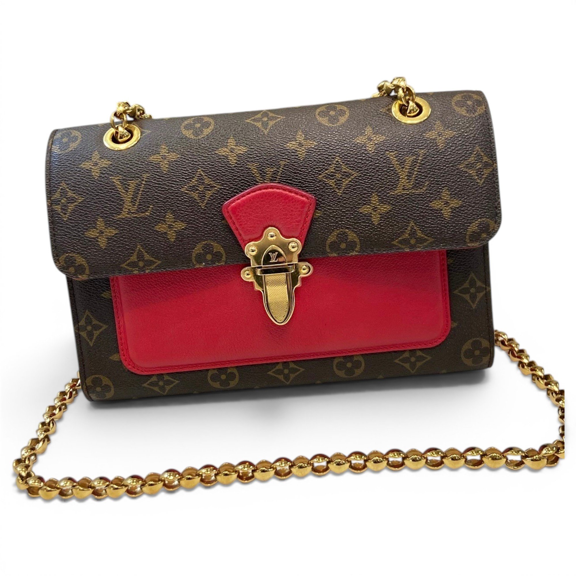 Victoire leather handbag