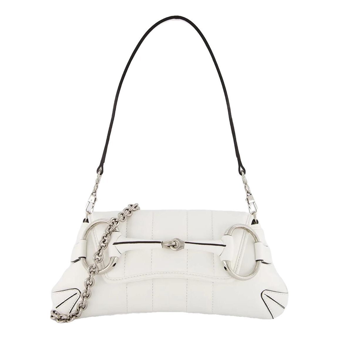 Horsebit Chain leather handbag