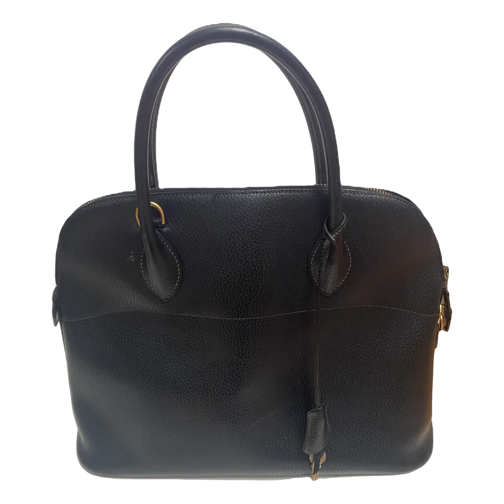 Hermes Bolide Handbag Black 1993