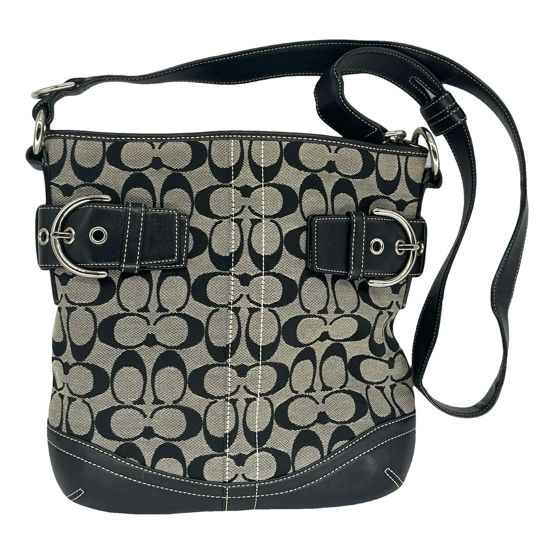 Signature Sufflette leather handbag