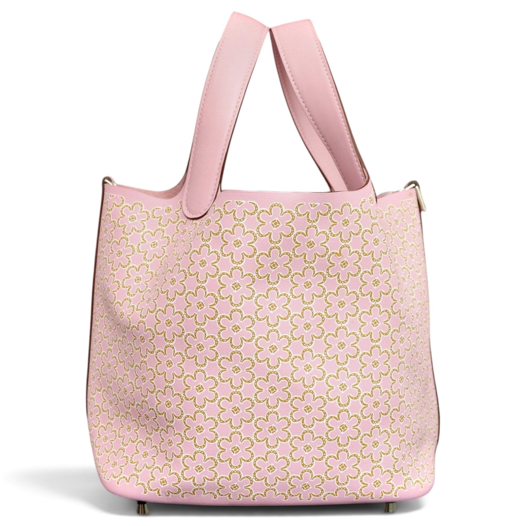 Picotin leather handbag