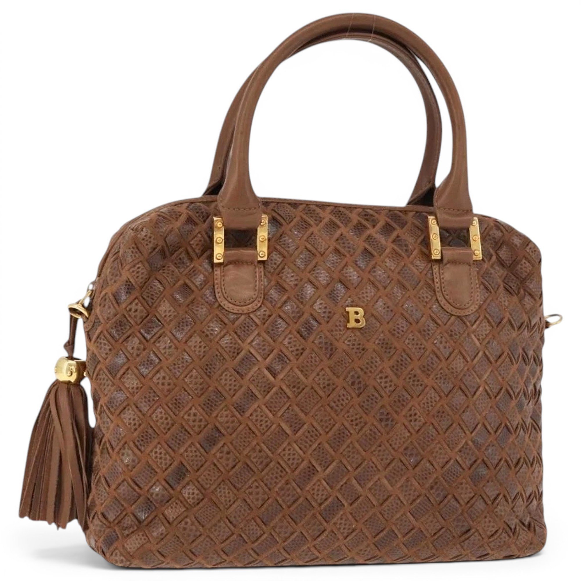 Leather handbag