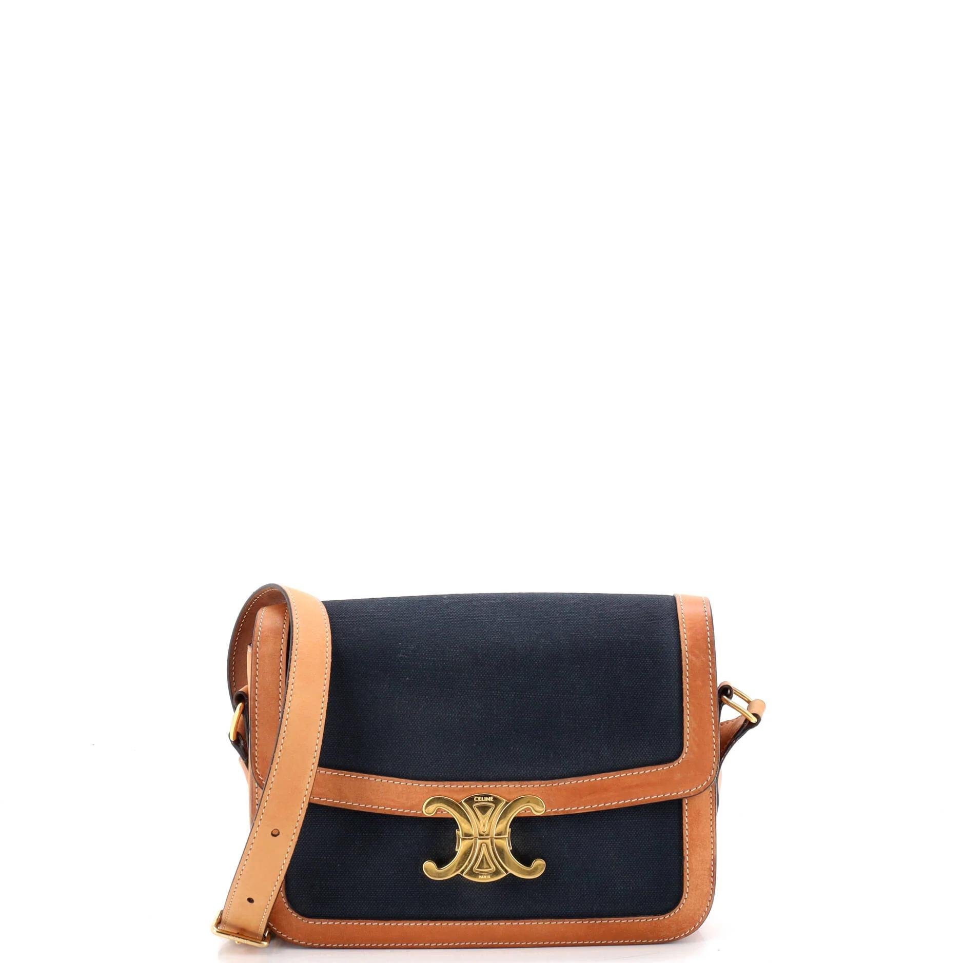 Leather crossbody bag