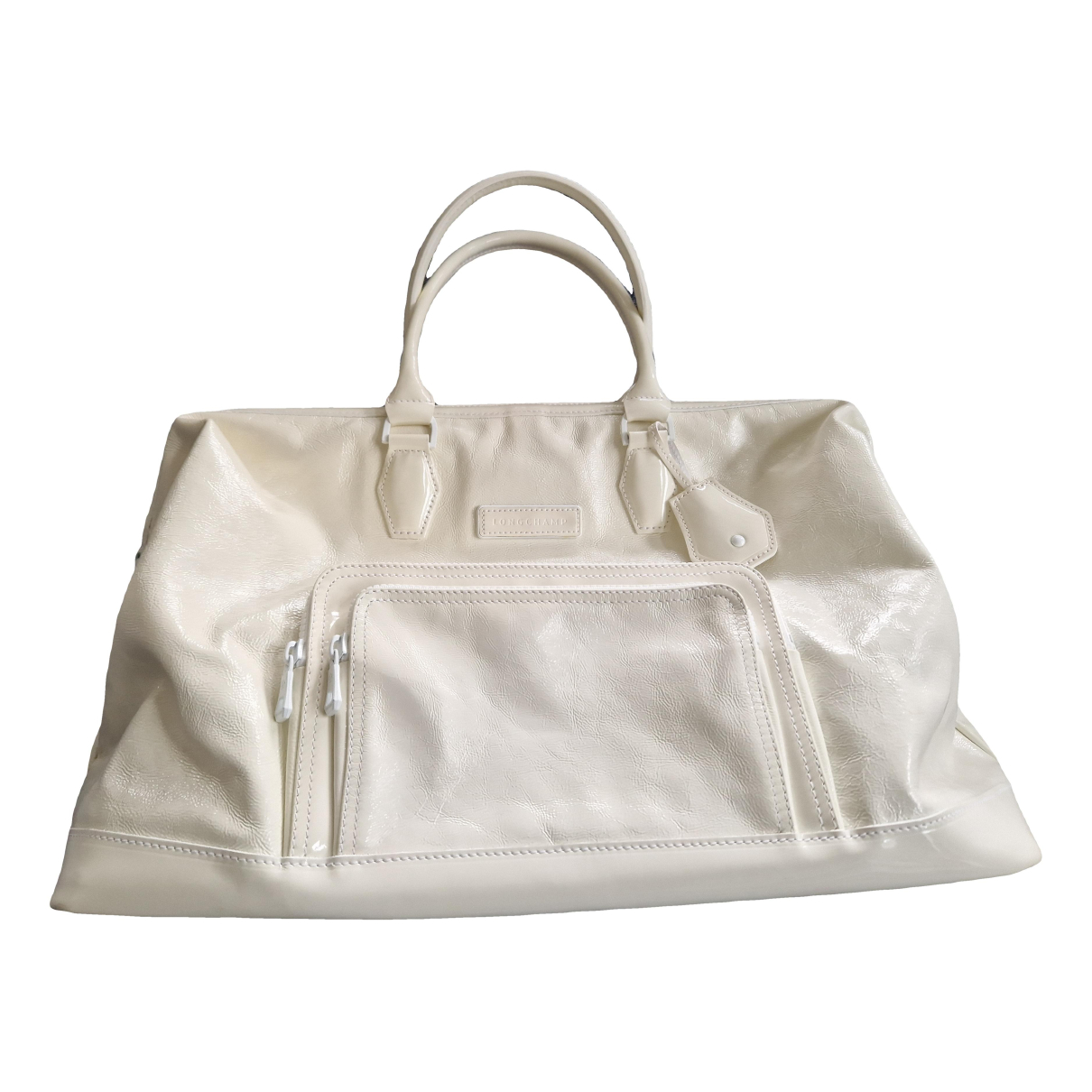 Leather travel bag
