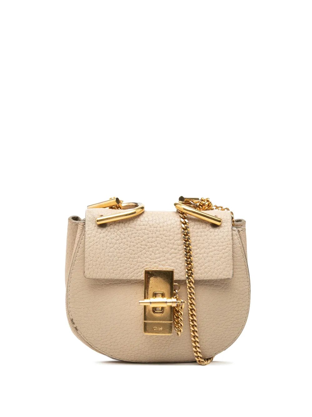 2016 Nano Grained Calfskin Drew crossbody bag