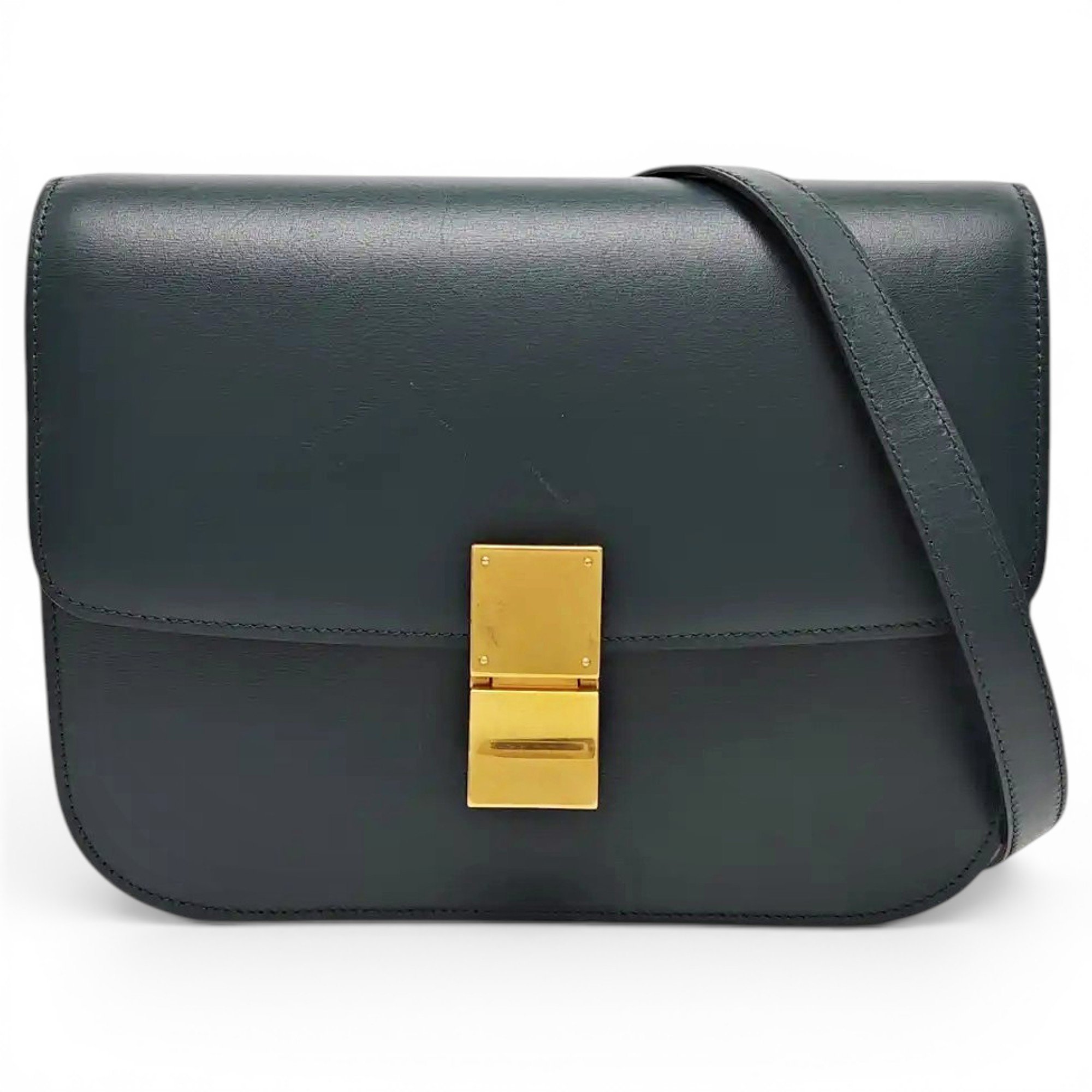 Leather crossbody bag
