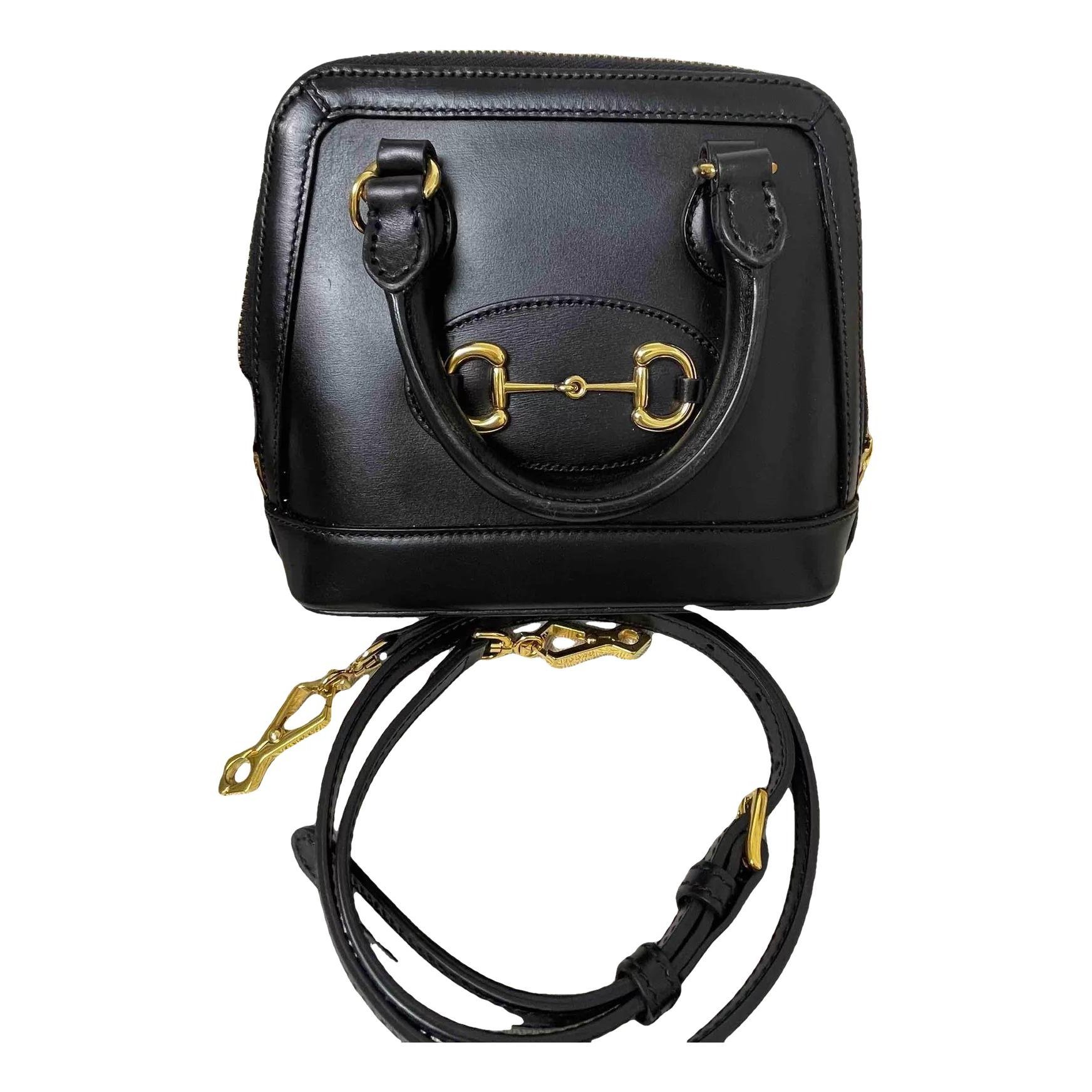 Handle Horsebit 1955 leather handbag